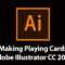 How To Make Playing Cards Adobe Illustrator Cc 2017 Regarding Playing Card Template Illustrator