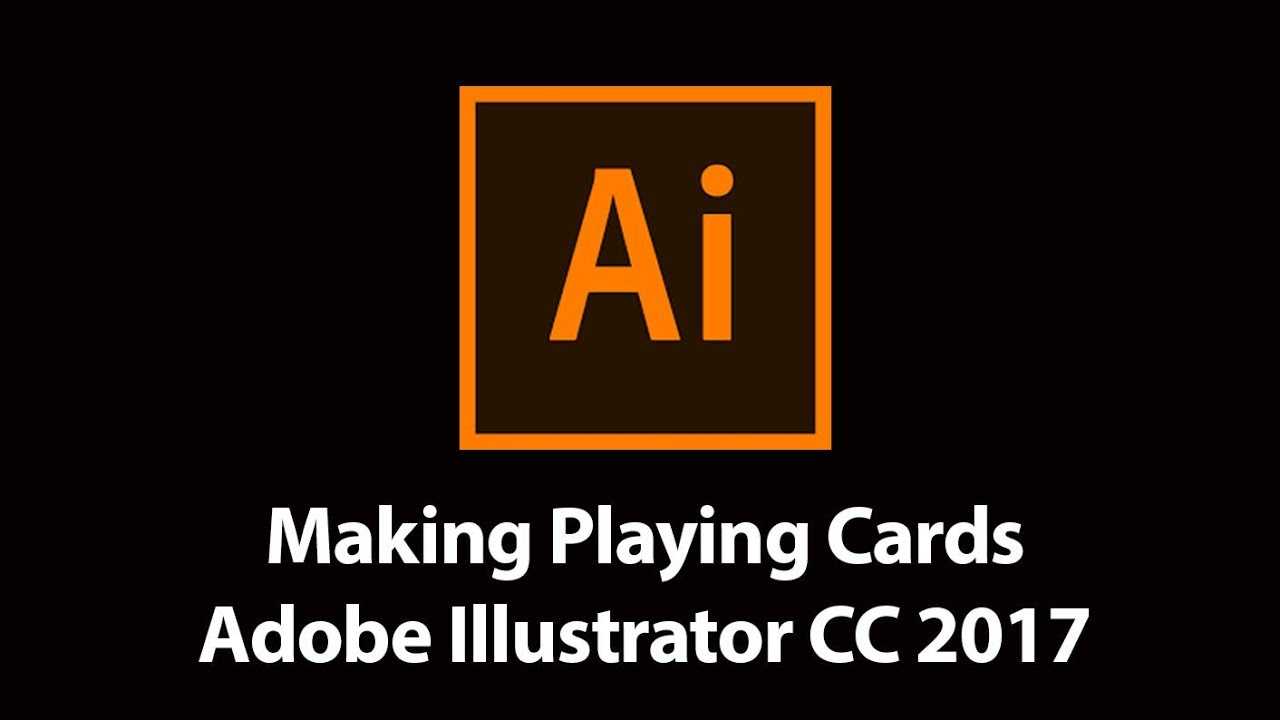 How To Make Playing Cards Adobe Illustrator Cc 2017 Regarding Playing Card Template Illustrator
