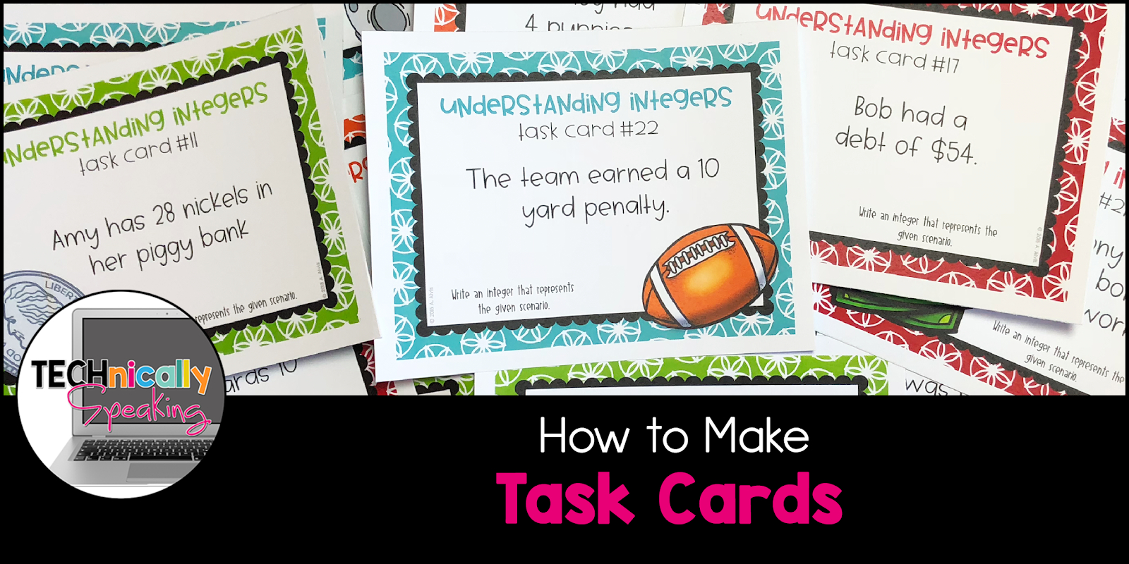 How To Make Task Cards | Technically Speaking With Amy Within Task Cards Template