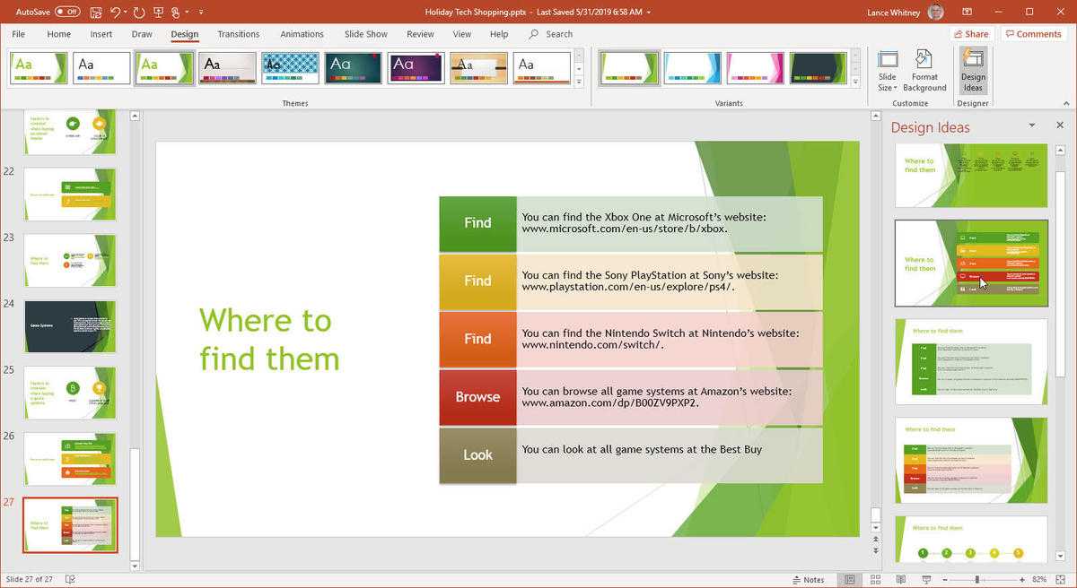 How To Use Design Ideas To Spruce Up Your Powerpoint Regarding How To Change Powerpoint Template