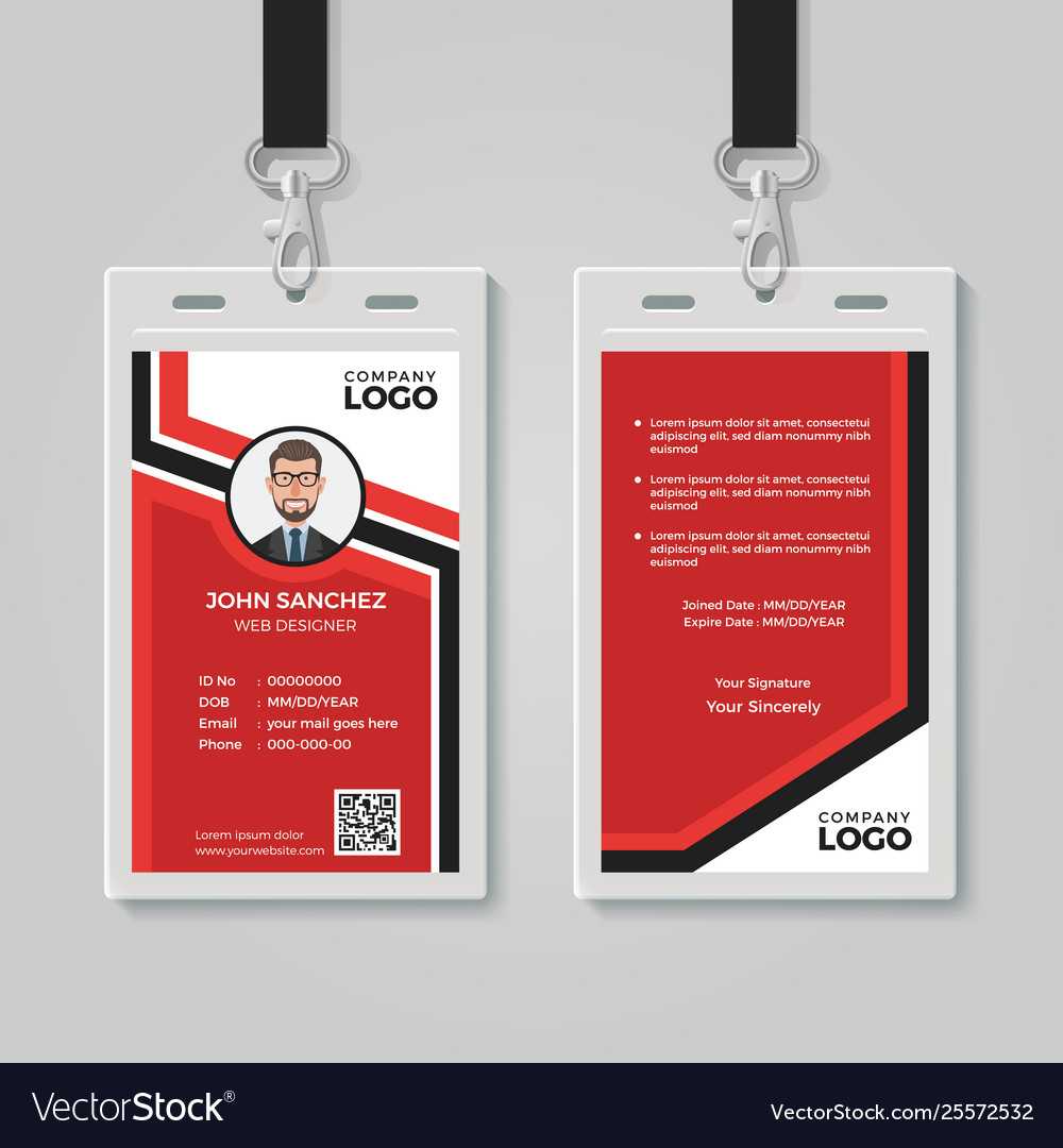 Id Template – Calep.midnightpig.co With Pvc Id Card Template