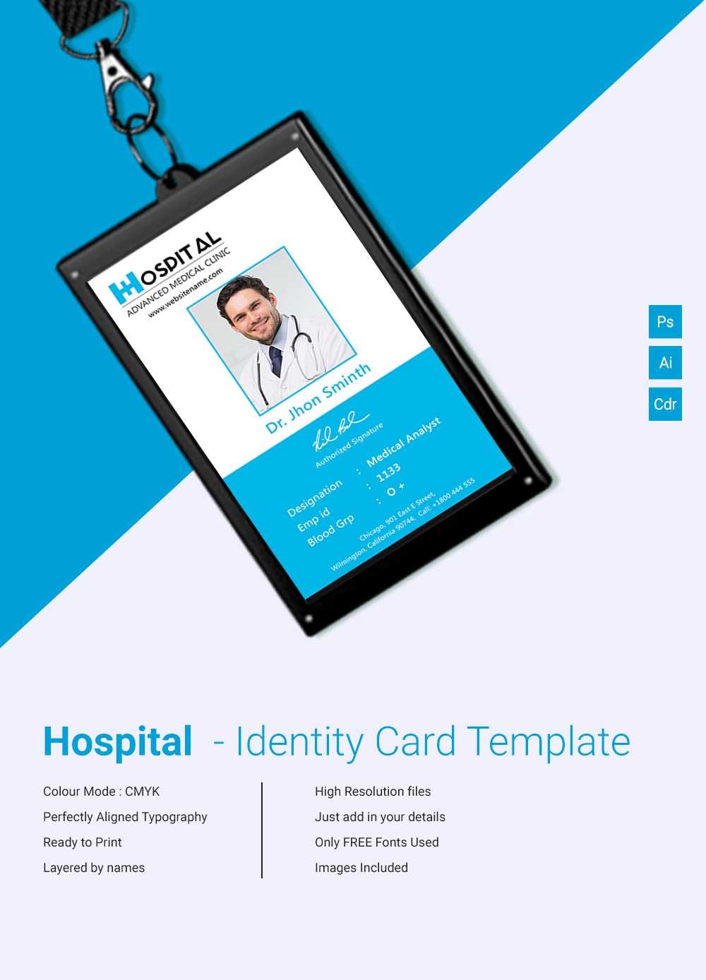 Identity Card Templates Free Downloads – Falep.midnightpig.co Within Id Card Template For Kids