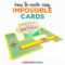 Impossible Card Templates: Super Easy Pop Up Cards Inside Printable Pop Up Card Templates Free