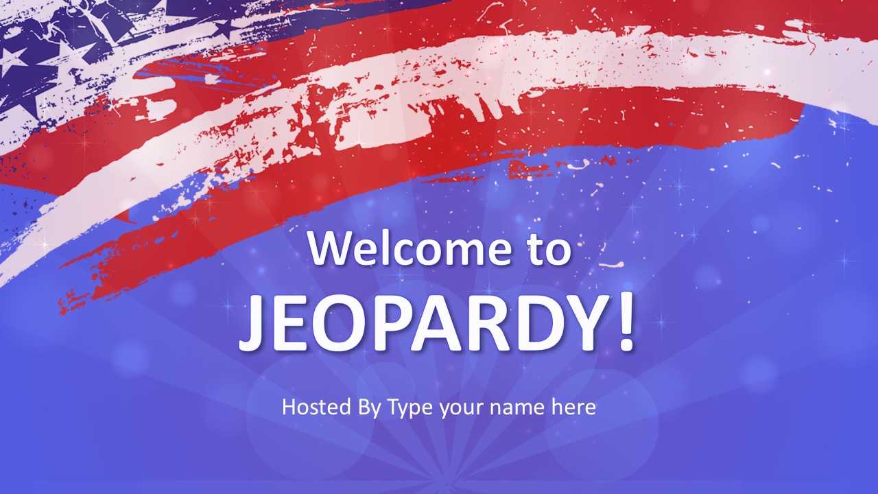 Jeopardy Game Powerpoint Templates Throughout Quiz Show Template Powerpoint