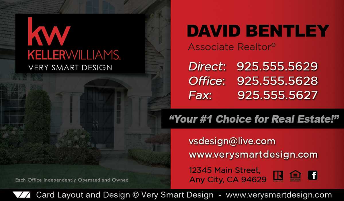Keller Williams New Business Card Template For Kw 20D Throughout Keller Williams Business Card Templates