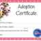 Kitten Adoption Certificate Throughout Toy Adoption Certificate Template