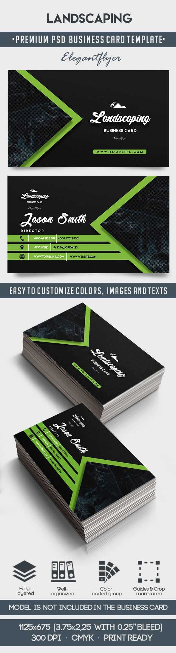 Landscaping – Business Card Templates Psd Pertaining To Landscaping Business Card Template