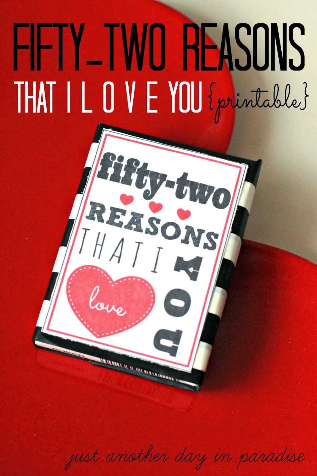 Larissa Another Day: 52 Reasons I Love You Printable (A Inside 52 Reasons Why I Love You Cards Templates