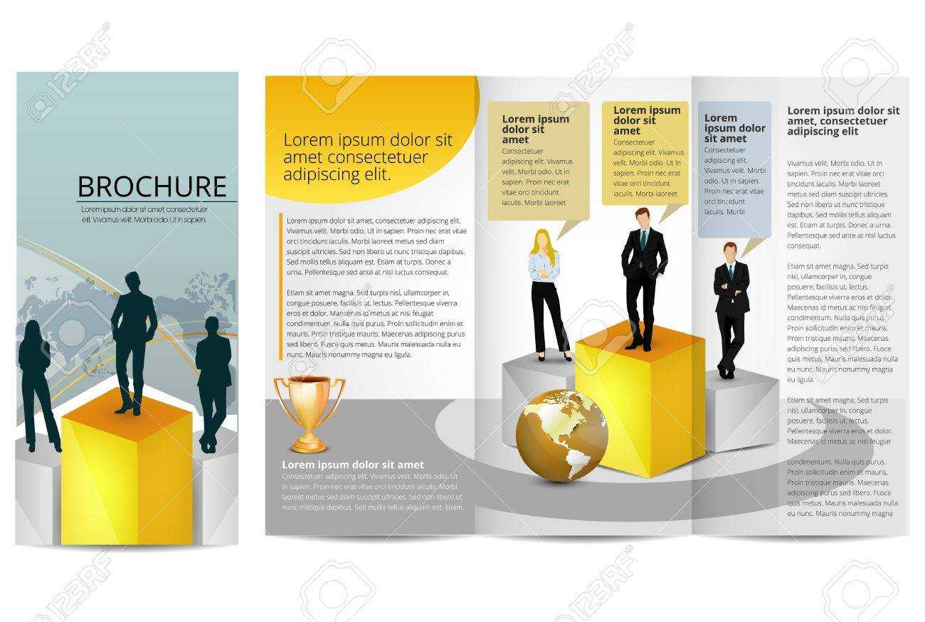 Leadership Training Progress Brochure Template In Training Brochure Template