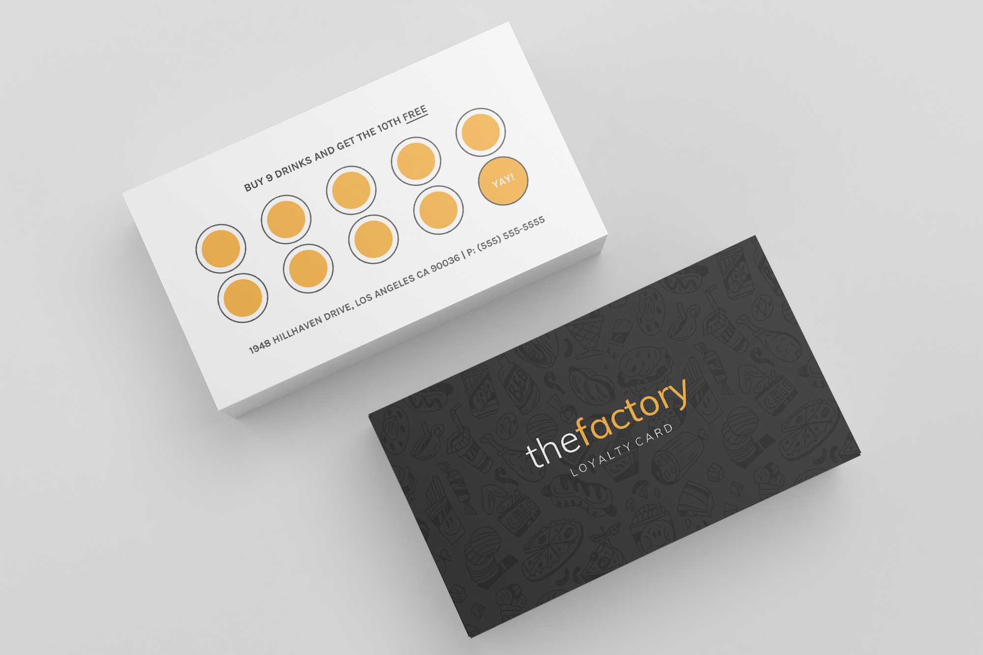Loyalty Card Templates – Calep.midnightpig.co For Loyalty Card Design Template