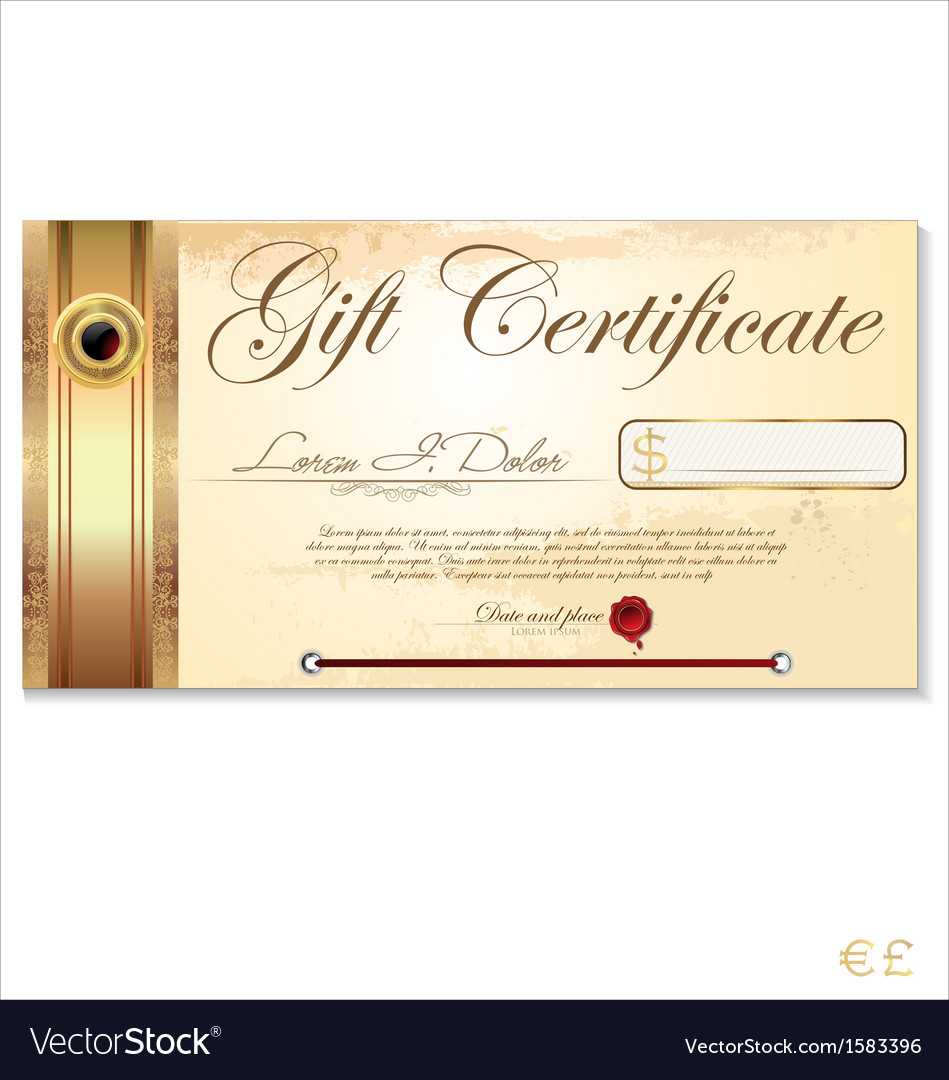 Luxury Gift Certificate Template For Gift Certificate Log Template