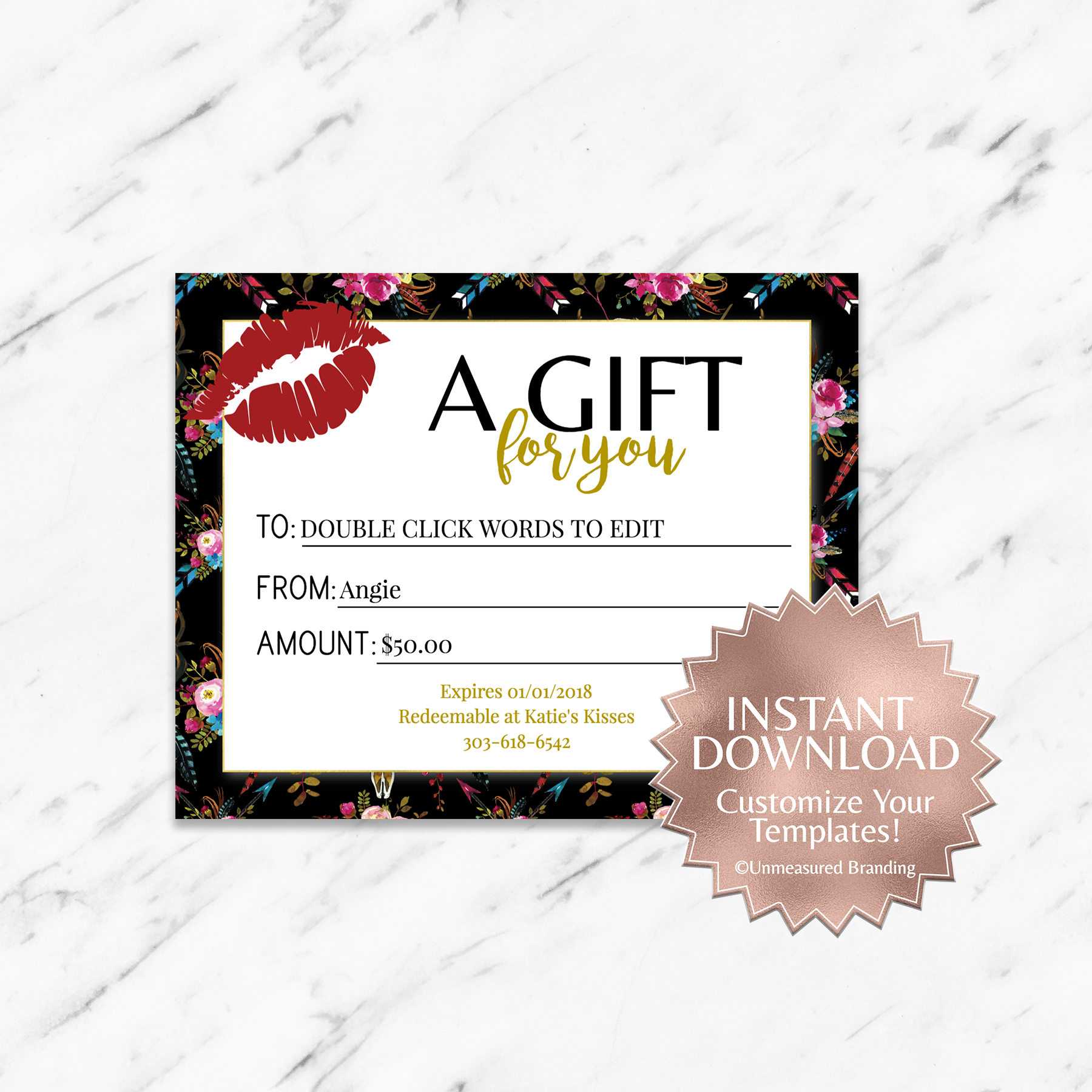 Makeup Gift Certificate Template – Dalep.midnightpig.co With Mary Kay Gift Certificate Template