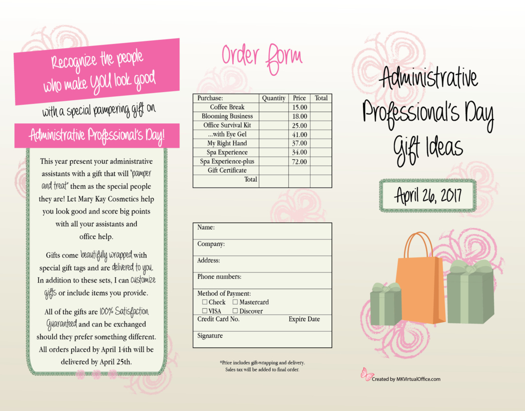 Mary Kay Order Form Pdf Best Of Editable Mary Kay Gift In Mary Kay Gift Certificate Template