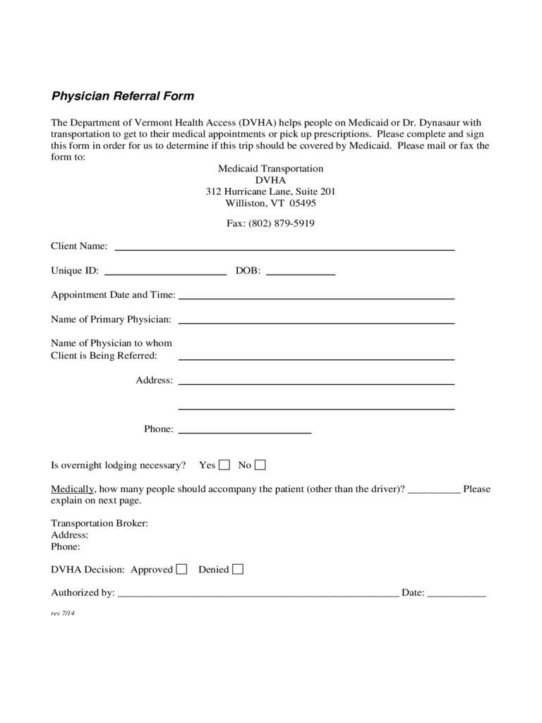 Medical Referral Form – 2 Free Templates In Pdf, Word, Excel Pertaining To Referral Certificate Template