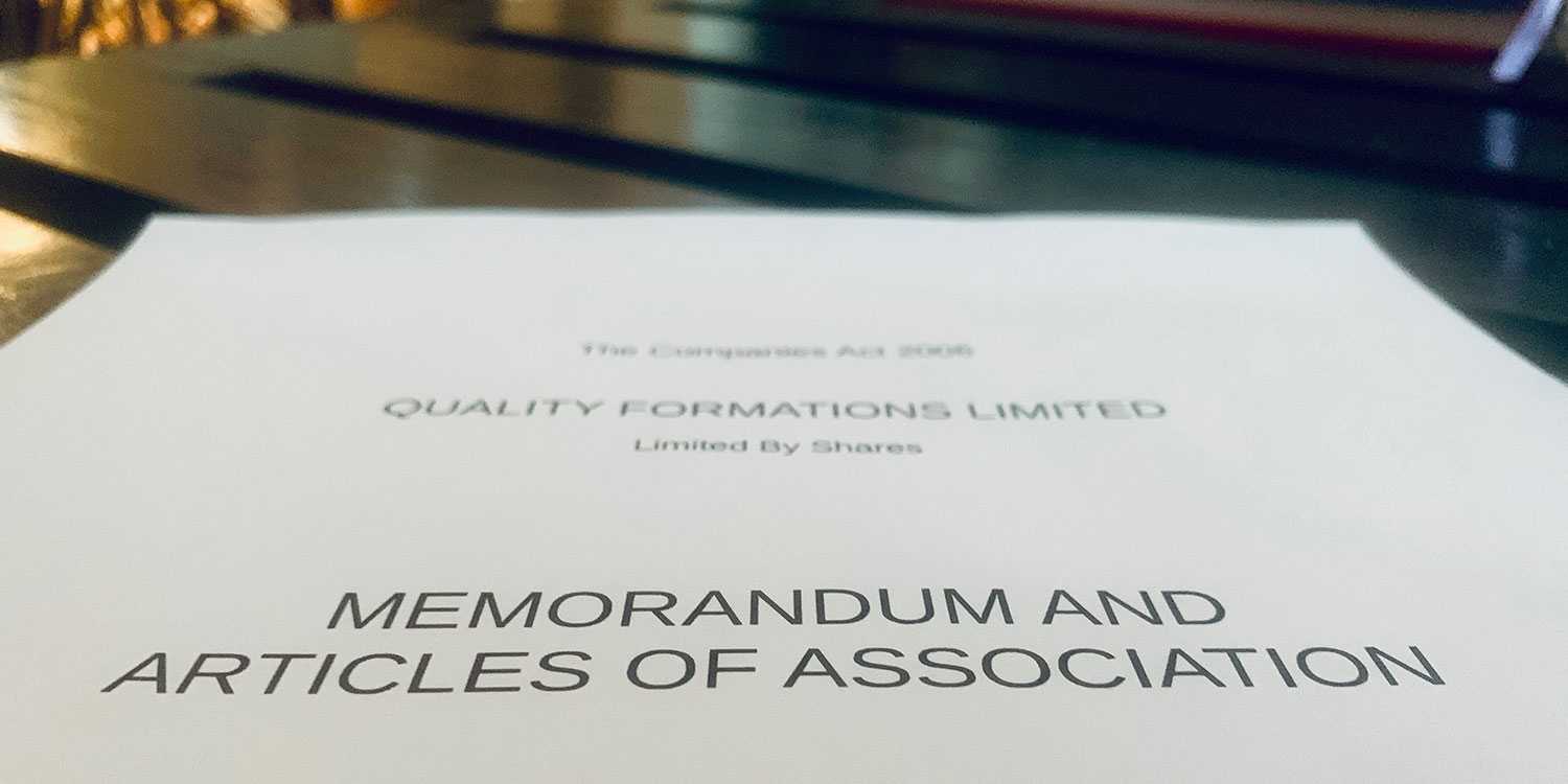 Memorandum And Articles Of Association For Uk Limited Companies For Share Certificate Template Companies House
