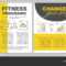 Men Fitness Brochure Template Layout Flyer Booklet Leaflet Intended For Membership Brochure Template