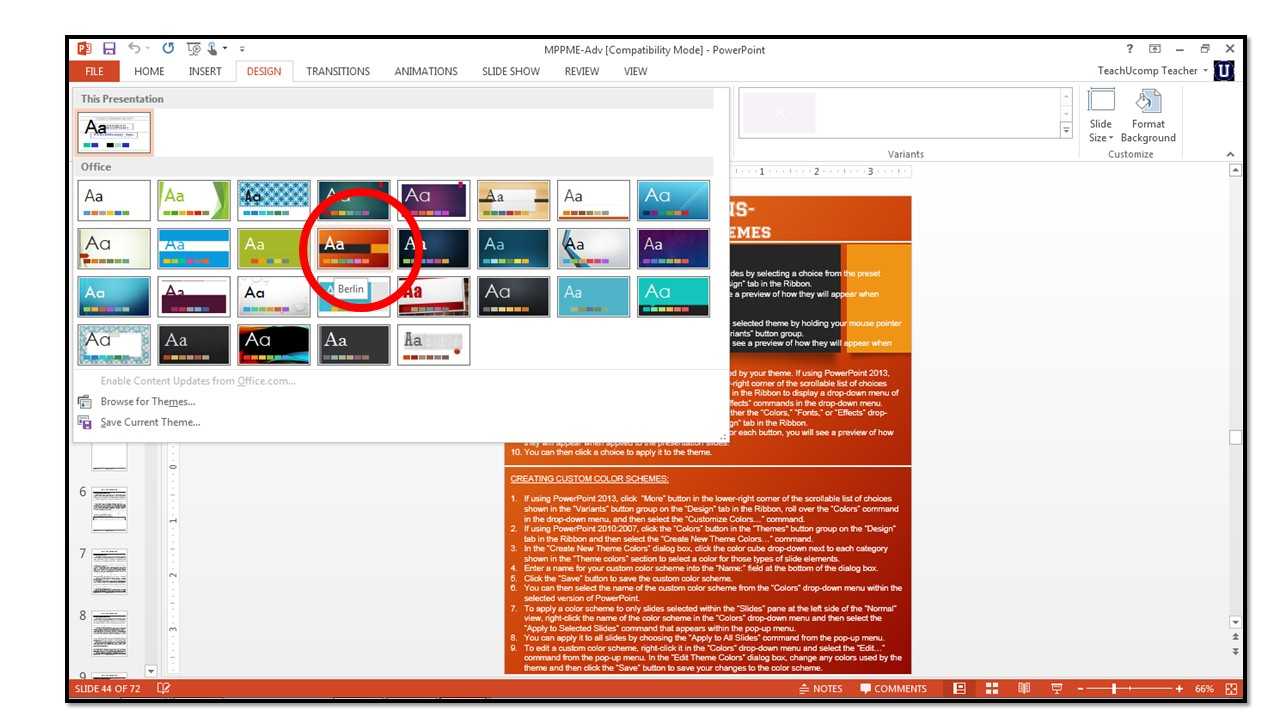 Microsoft Powerpoint 2013 Themes – Calep.midnightpig.co With Regard To Powerpoint 2013 Template Location