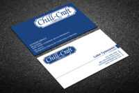 Modern, Professional, Hvac Business Card Design For Chill intended for Hvac Business Card Template