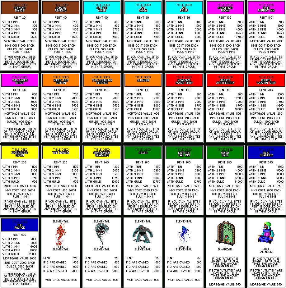 Monopoly Chance Cards Printable That Are Eloquent | Bates's With Regard To Monopoly Chance Cards Template