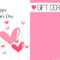 Mother's Day Gift Certificate Templates Inside Homemade Christmas Gift Certificates Templates