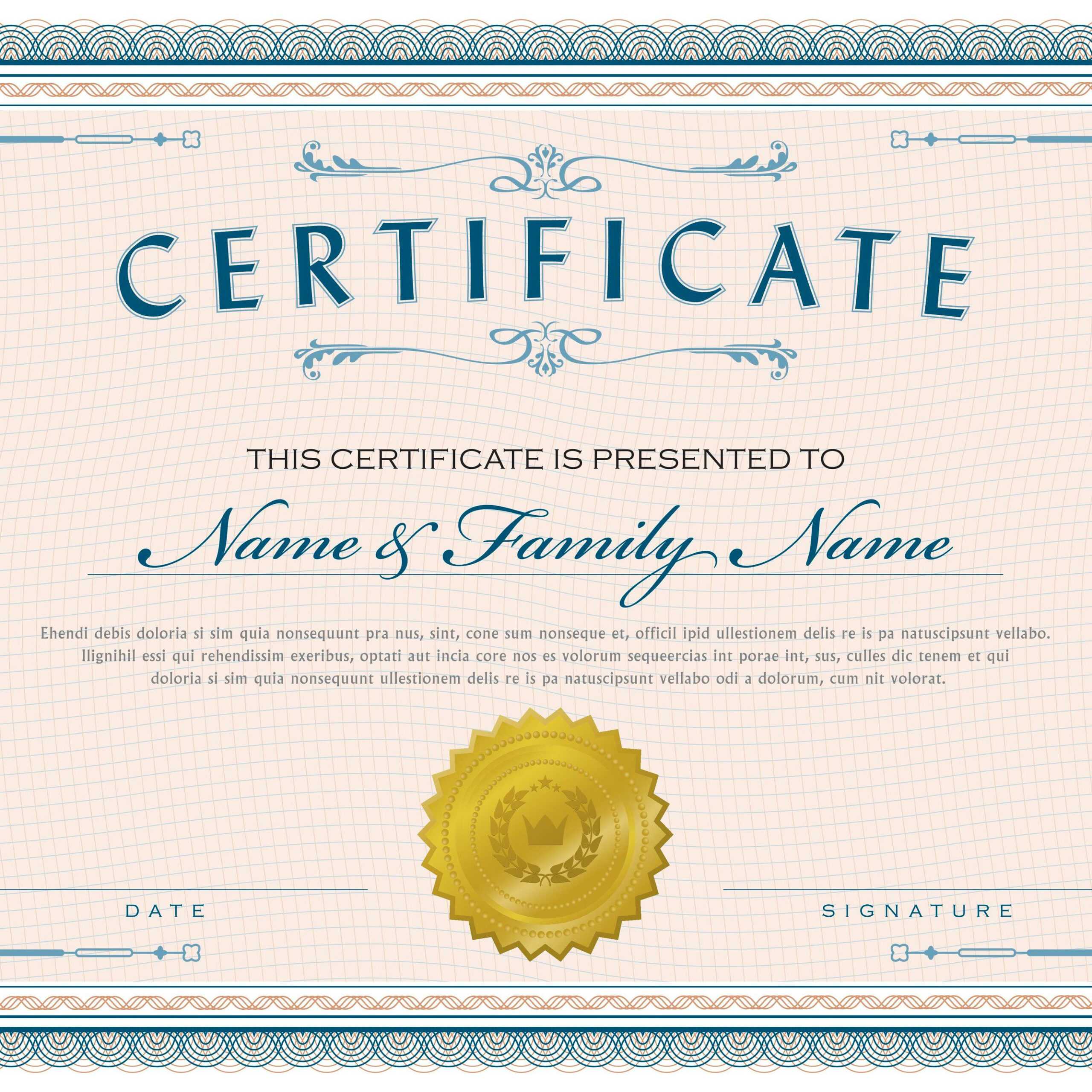 Necessary Parts Of An Award Certificate With 5Th Grade Graduation Certificate Template