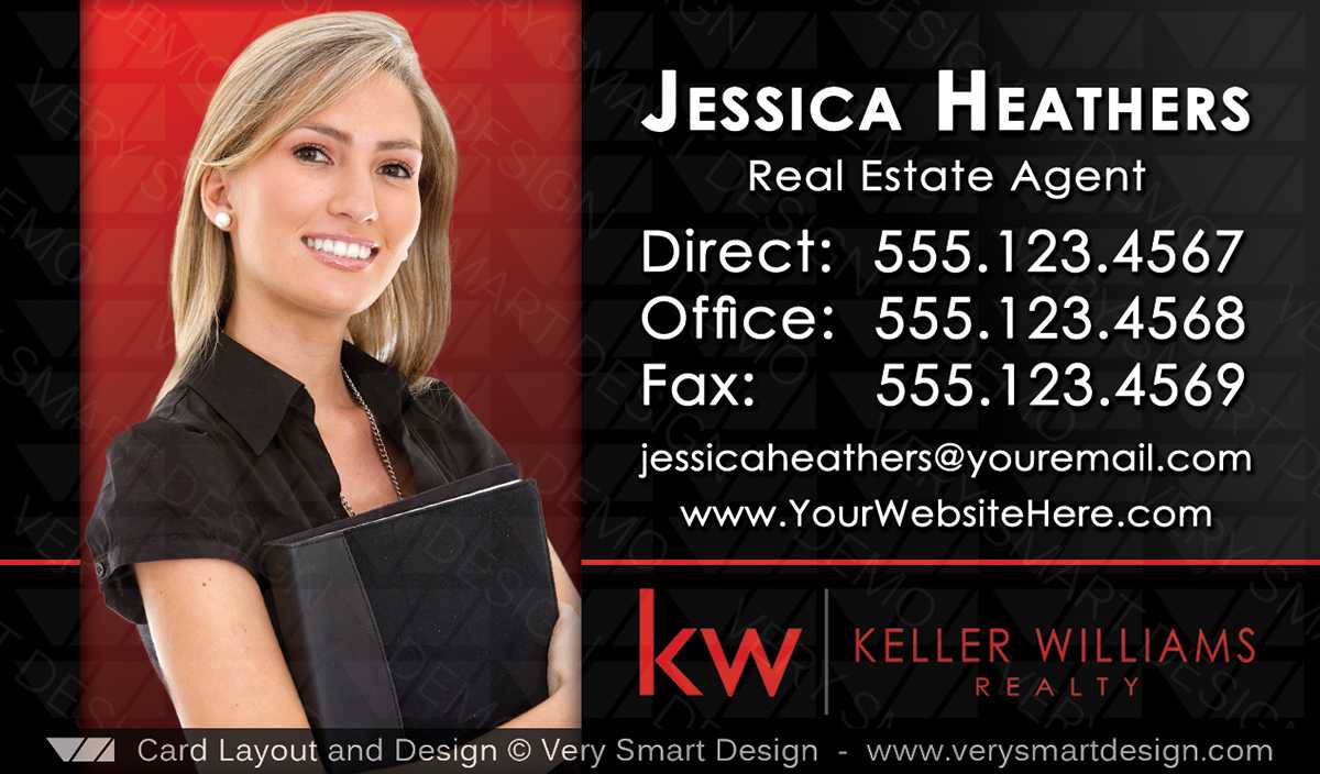 New Keller Williams Business Card Design Real Estate With Regard To Keller Williams Business Card Templates