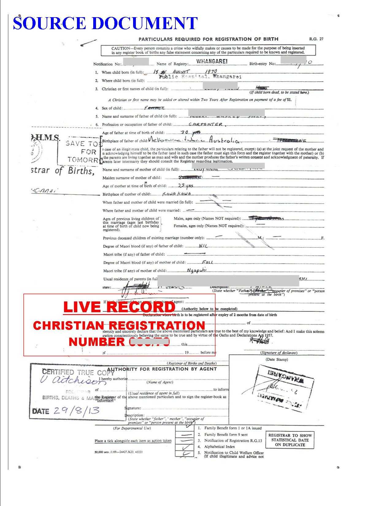 Obtaining Your Source Document And Print Out | Exodus For Birth Certificate Template Uk