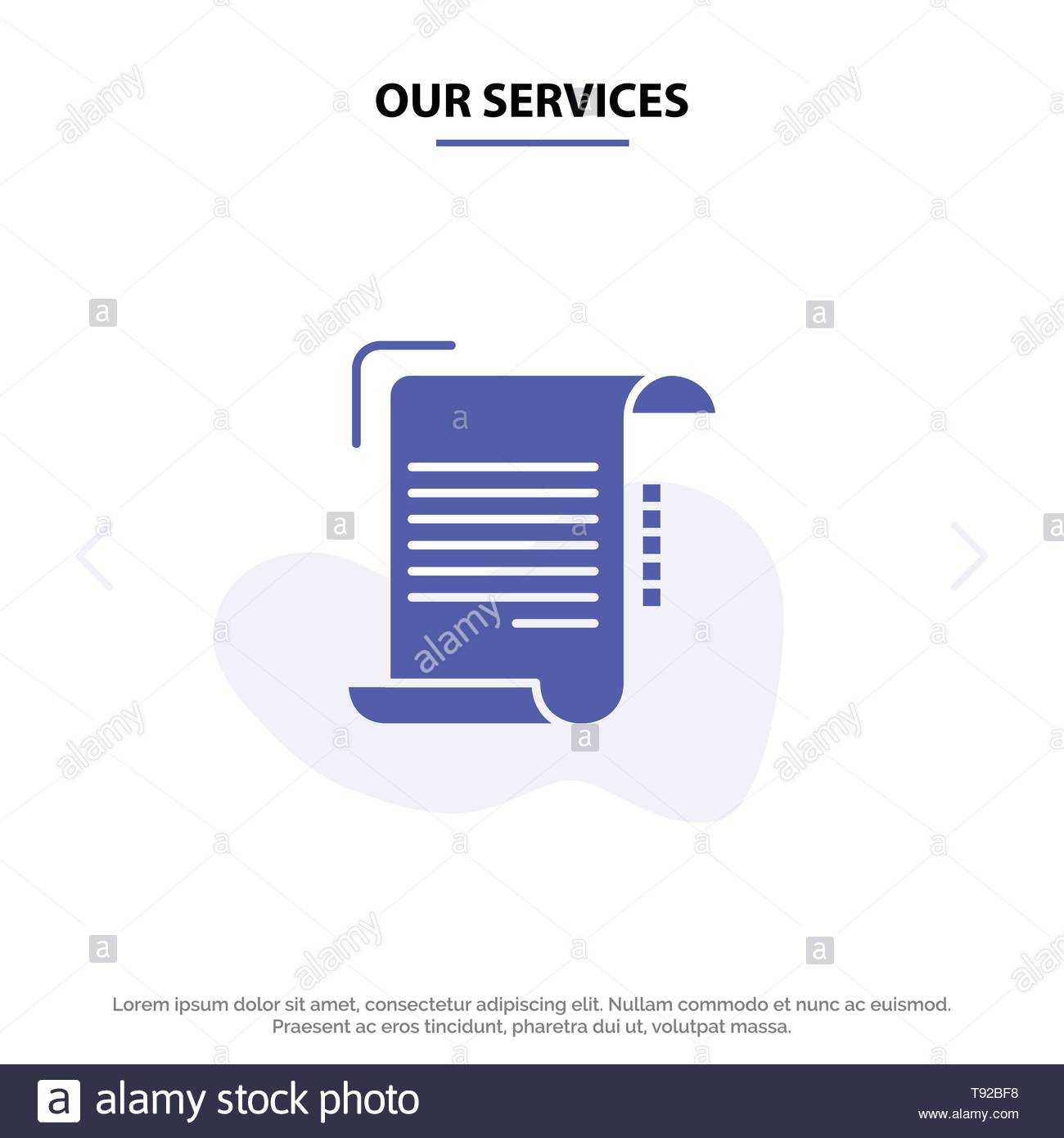 Our Services Document, Report, Note, Paper, Guidelines Solid In Boyfriend Report Card Template