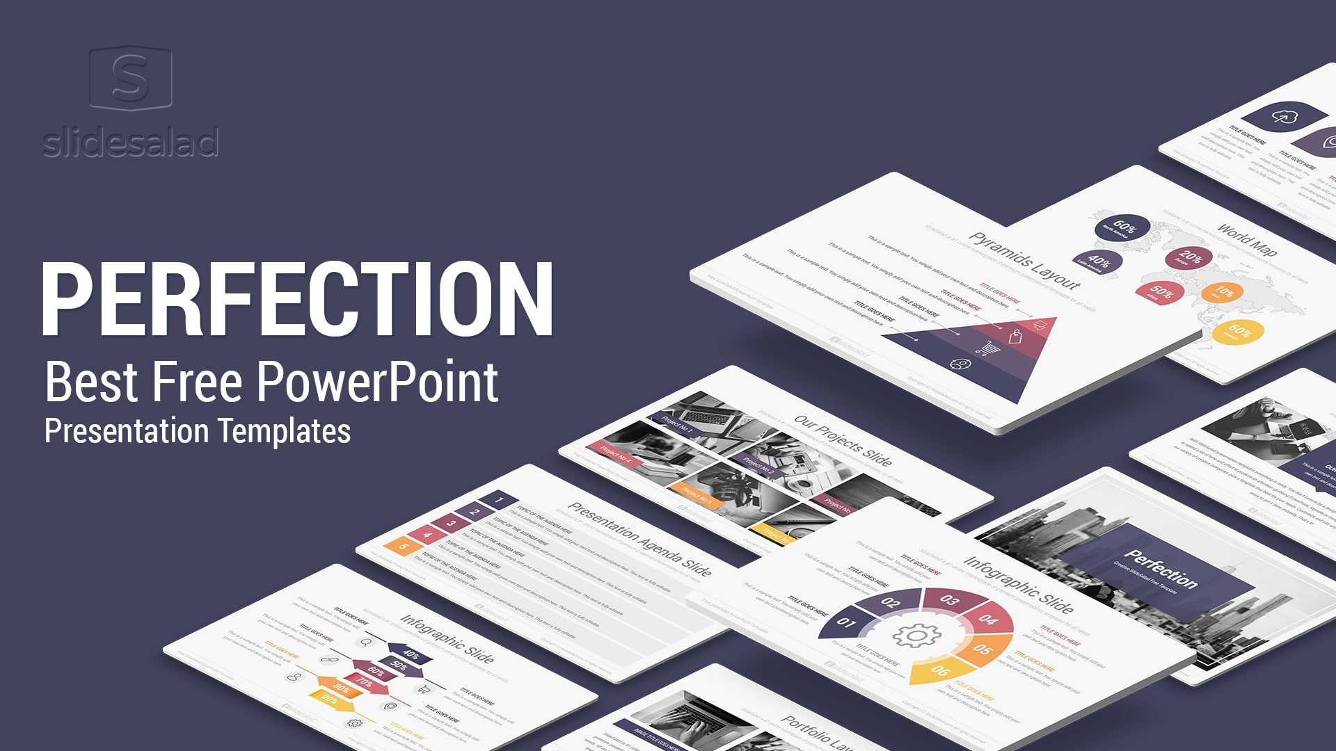 Perfection Free Powerpoint Presentation Template – Free Download In Business Card Template Powerpoint Free