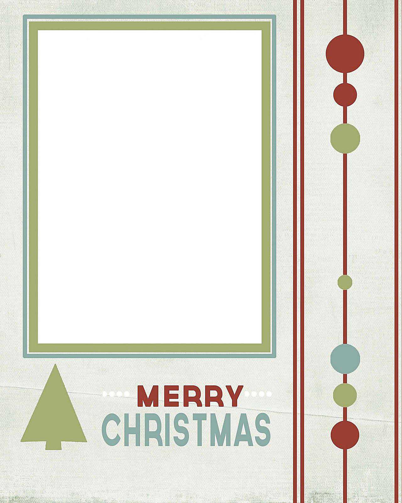Photo Card Templates – Falep.midnightpig.co Regarding Christmas Note Card Templates