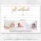 Photography Gift Certificate Template Intended For Free Photography Gift Certificate Template