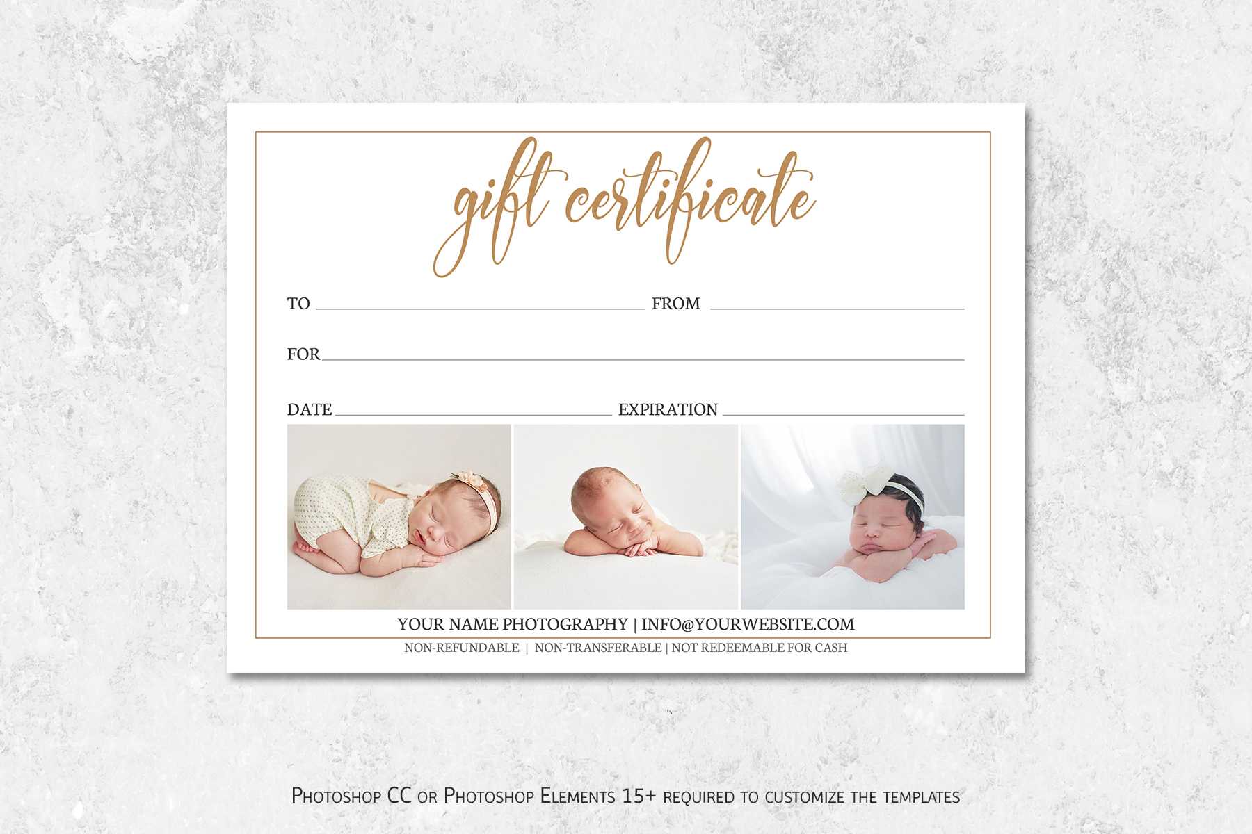 Photography Gift Certificate Template Intended For Free Photography Gift Certificate Template