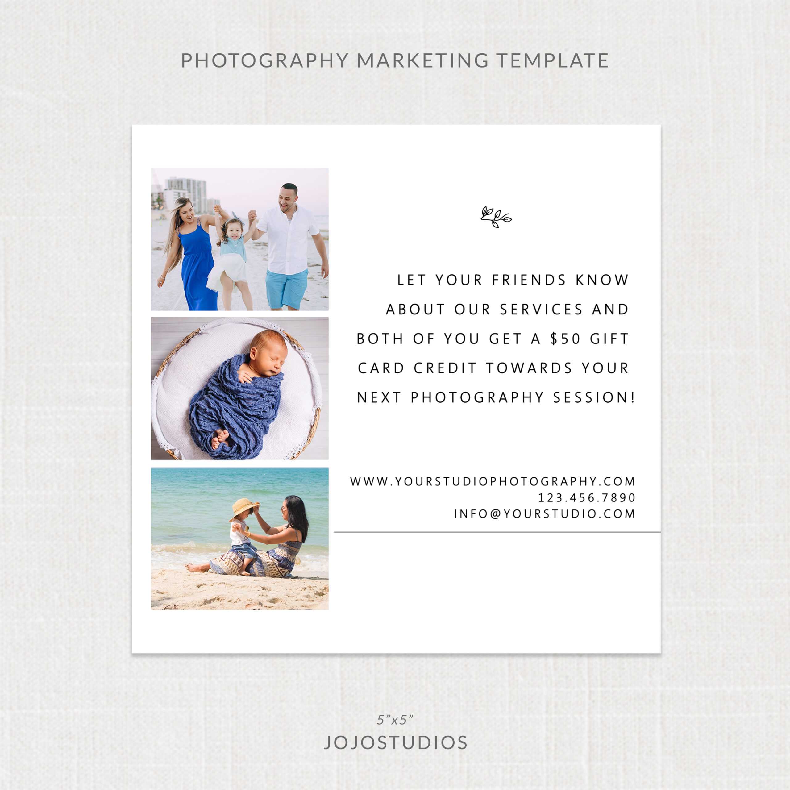 Photography Referral Card Template – M265 Within Photography Referral Card Templates