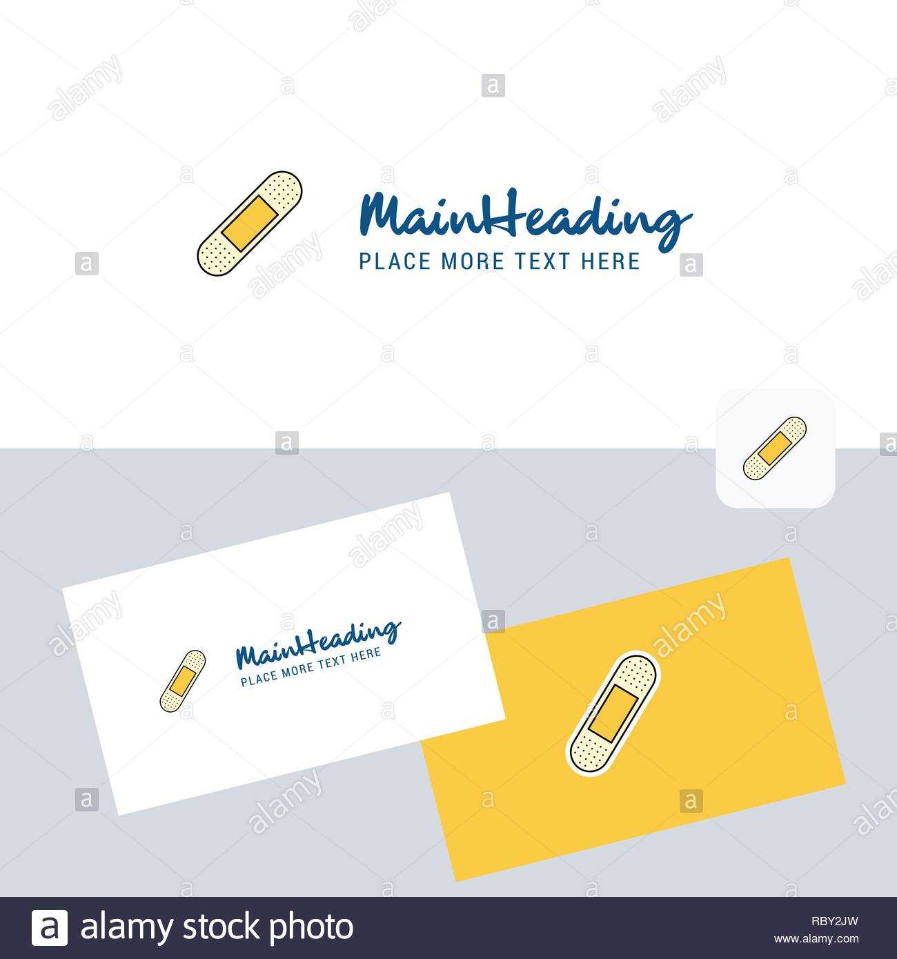 Plaster Vector Logotype With Business Card Template. Elegant With Plastering Business Cards Templates