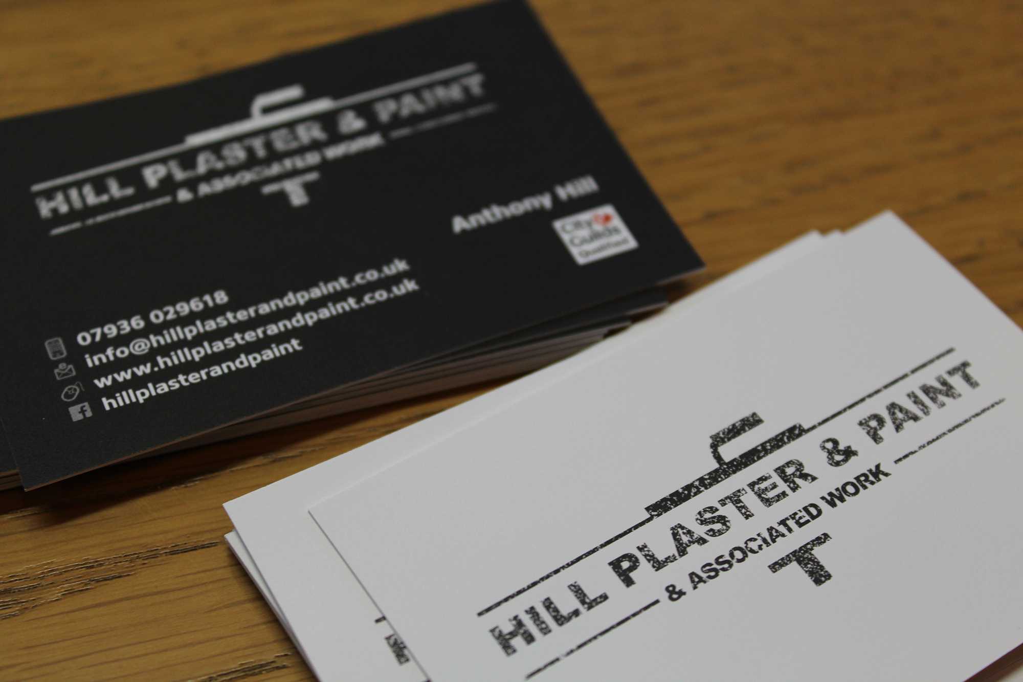 Plastering Business Cards Design - Yeppe In Plastering Business Cards Templates