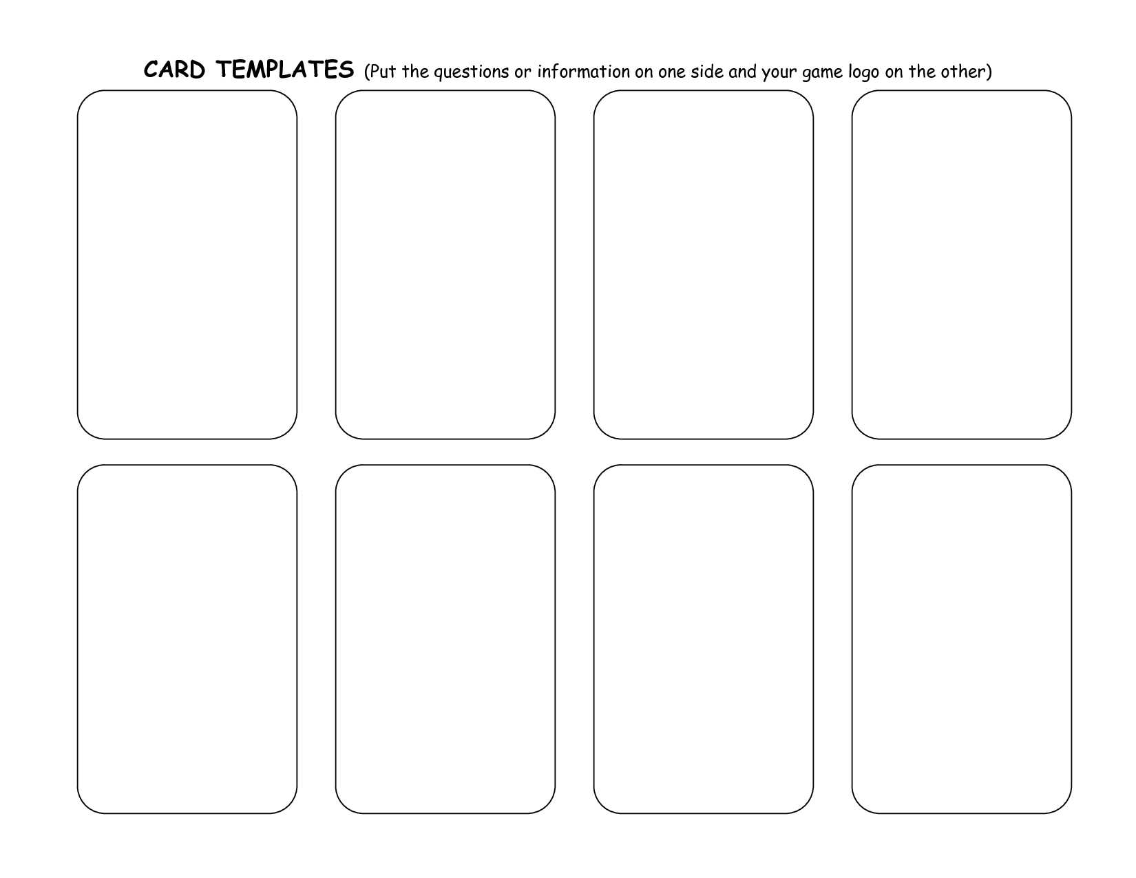 Playing Card Template Word | Template Design With Playing Intended For Deck Of Cards Template