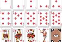 Playing Cards Diamond Suit Joker pertaining to Playing Card Template Illustrator