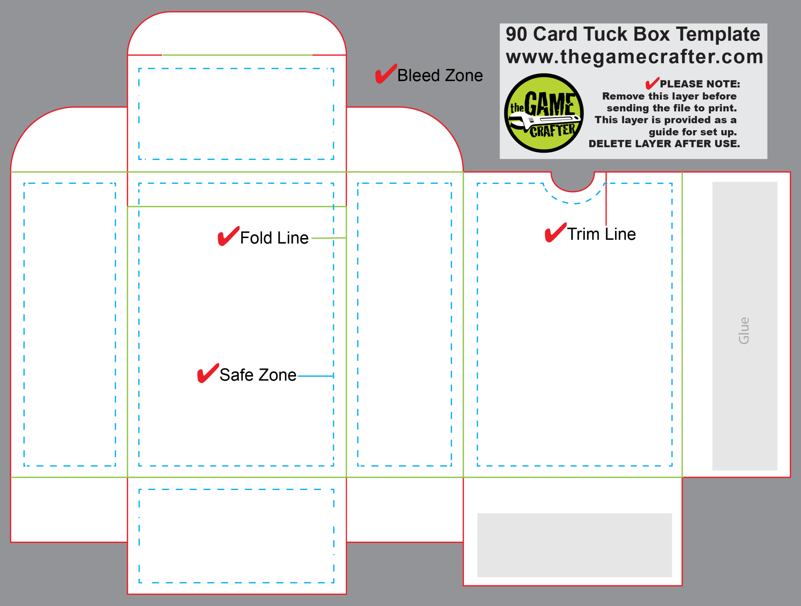 Poker Tuck Box (90 Cards) Regarding Planning Poker Cards Template