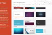 Powerpoint 2013: Templates, Themes &amp; The Start Screen with Powerpoint 2013 Template Location