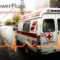 Powerpoint Template: An Ambulance With A Heartbeat Line And Regarding Ambulance Powerpoint Template