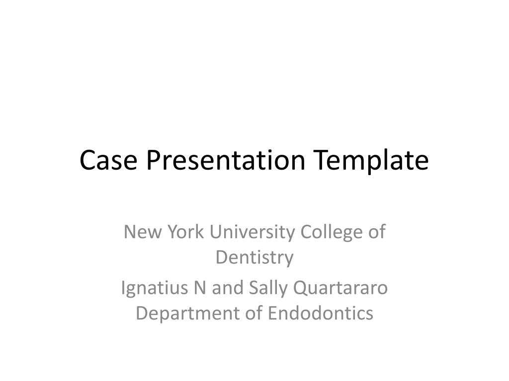 Ppt – Case Presentation Template Powerpoint Presentation Throughout Nyu Powerpoint Template