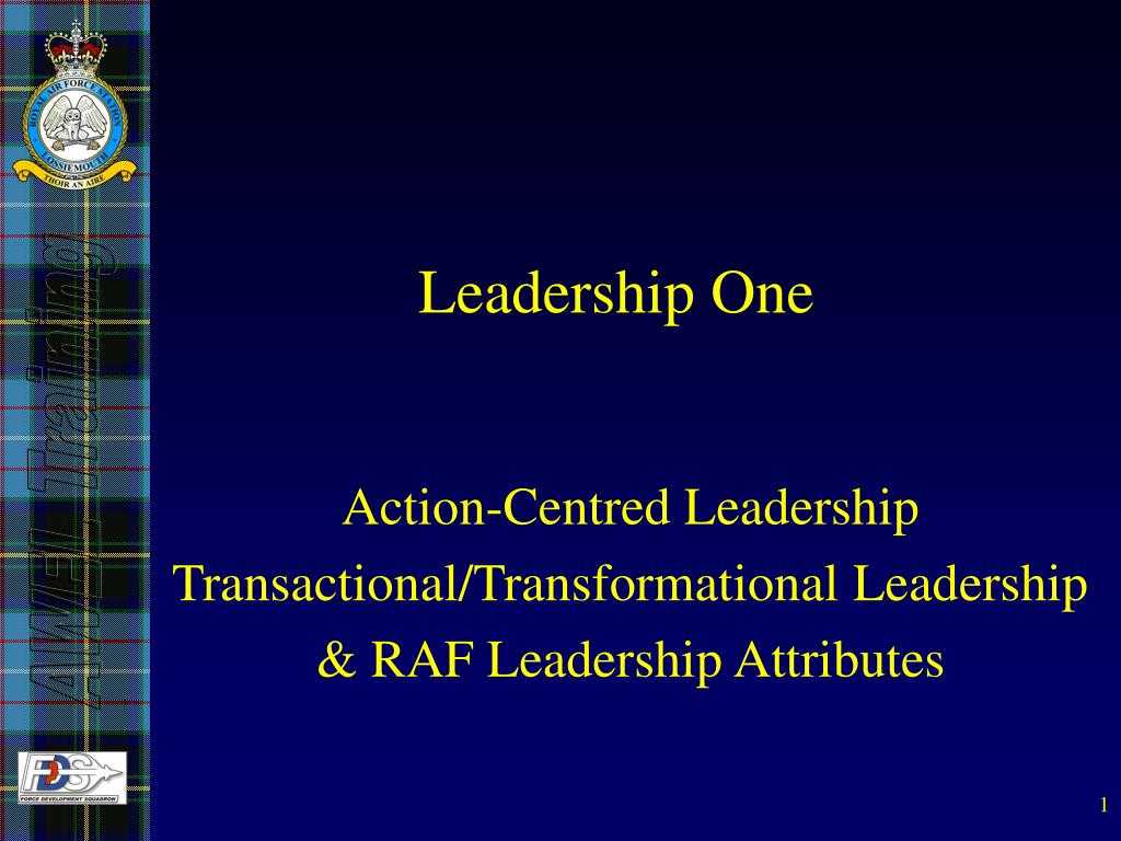 Ppt - Leadership One Powerpoint Presentation, Free Download For Raf Powerpoint Template