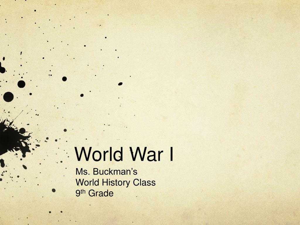 Ppt – World War I Powerpoint Presentation, Free Download For World War 2 Powerpoint Template