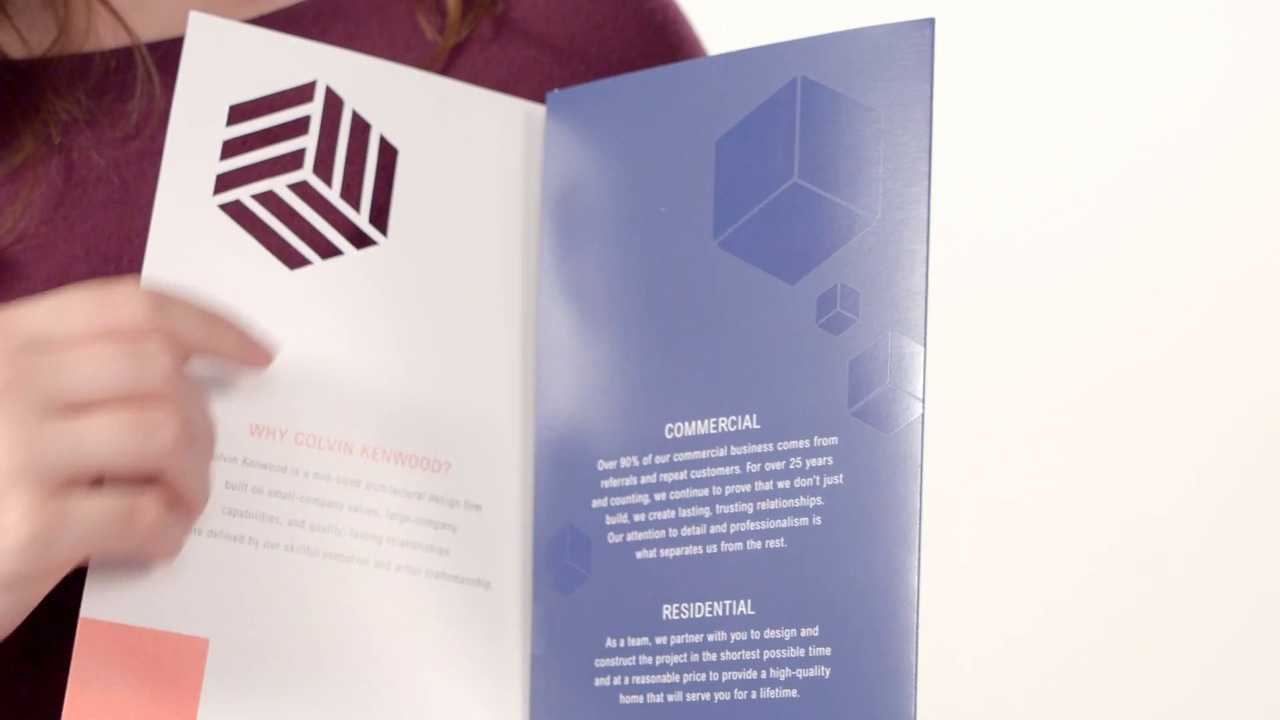 Presentation Printing: Custom Presentation Materials | Fedex Pertaining To Fedex Brochure Template