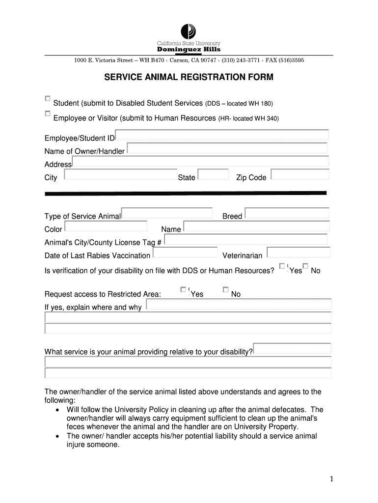Printable Ada Service Dog Card – Fill Out And Sign Printable Pdf Template |  Signnow Regarding Dog Vaccination Certificate Template