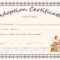 Printable Adoption Certificate That Are Satisfactory Within Pet Adoption Certificate Template