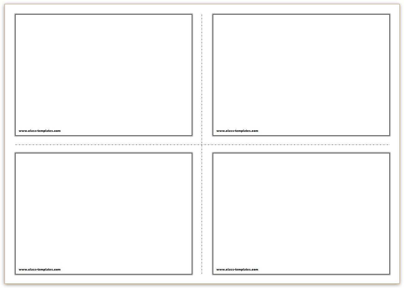 Printable Blank Flashcards – Carlynstudio In Free Printable Flash Cards Template