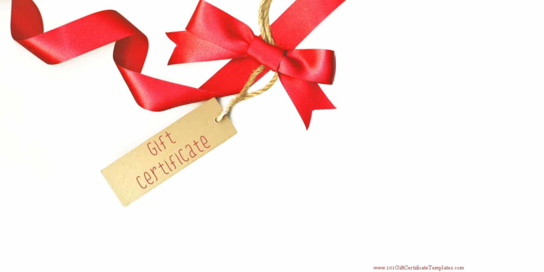Printable Gift Certificate Templates Regarding Fillable Gift Certificate Template Free