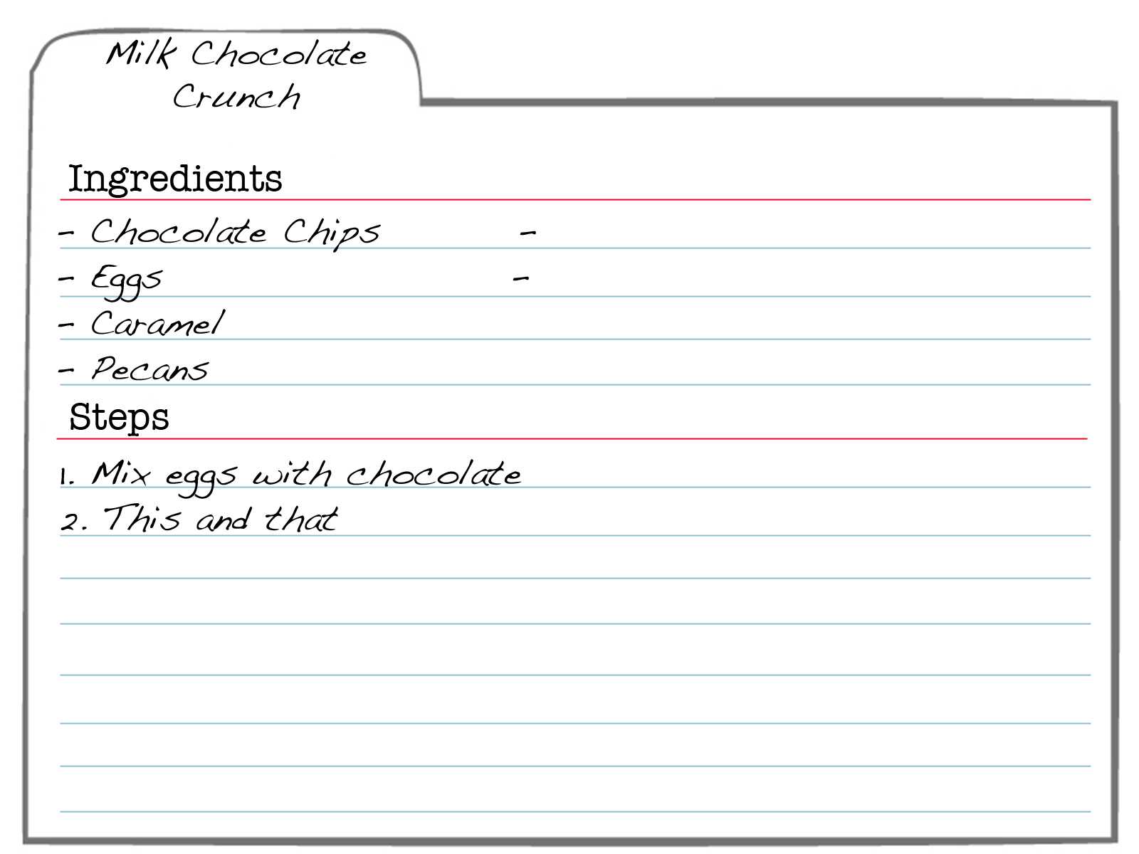 Printable Index Card Templates: 3X5 And 4X6 Blank Pdfs In 3X5 Note Card Template