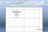 Printing Business Cards In Word | Video Tutorial intended for Word 2013 Business Card Template